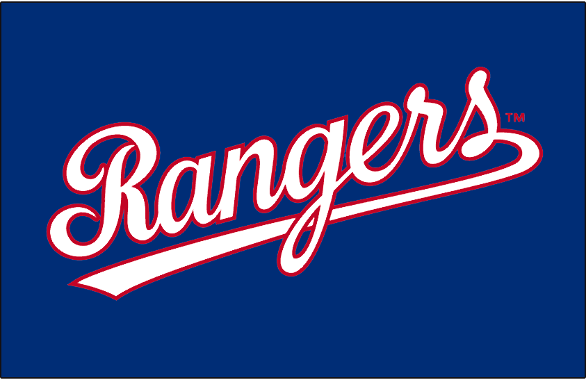 Texas Rangers 2005-2008 Jersey Logo iron on heat transfer...